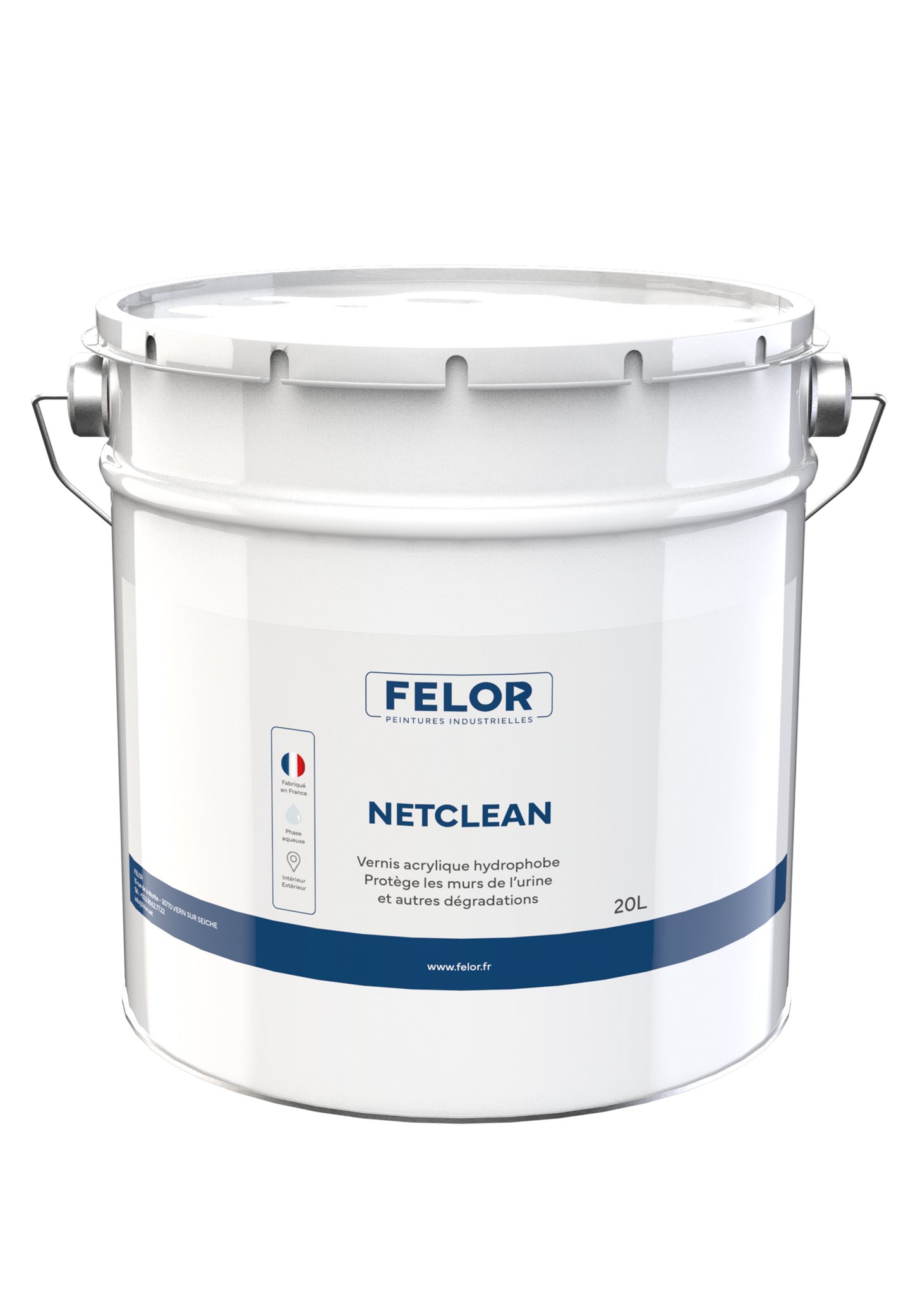 Peinture anti-urine et hydrophobe contre la dégradation des murs - NETCLEAN