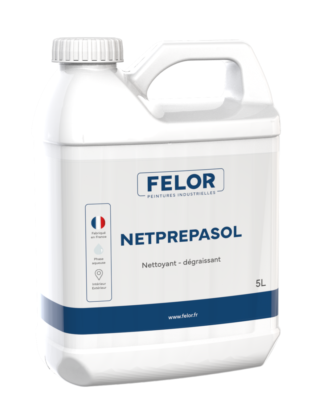 Nettoyant, dégraissant des sols avant peinture - NETPREPASOL