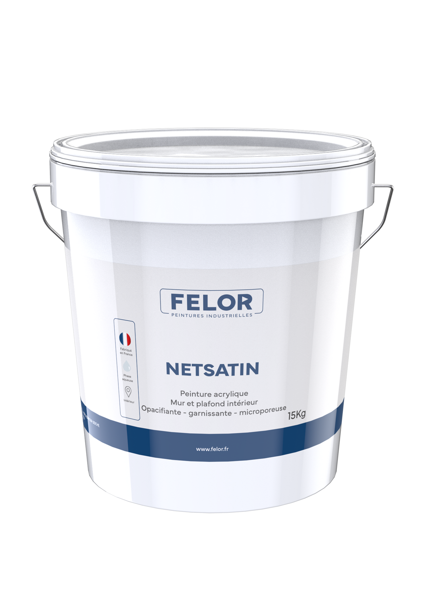 Peinture de finition satin murs intérieurs - Autres teintes - NETSATIN