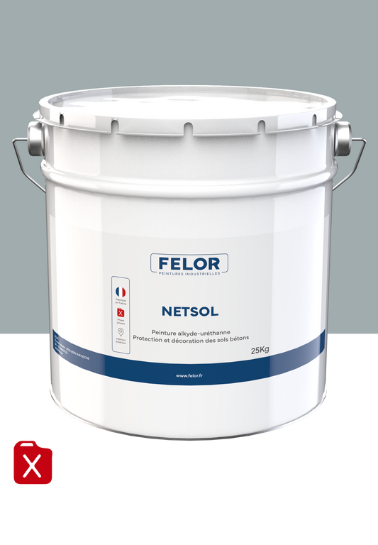 Peinture mono-composant sol Gris 7040 - NETSOL