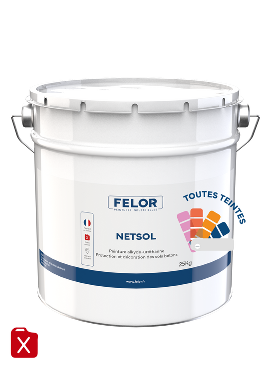 Peinture mono-composant sol Toutes teintes - NETSOL