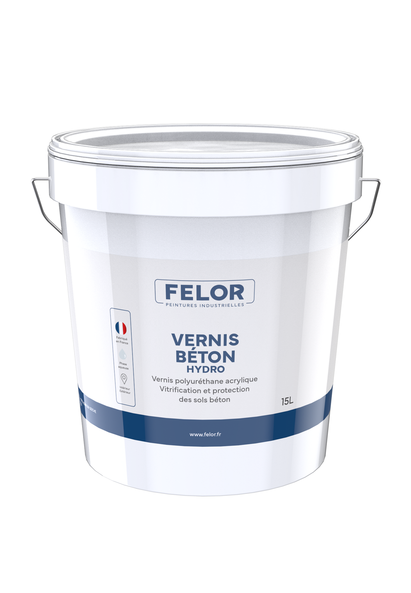 Vitrificateur hydro pour sols béton, intérieur et extérieur - VERNIS BETON HYDRO