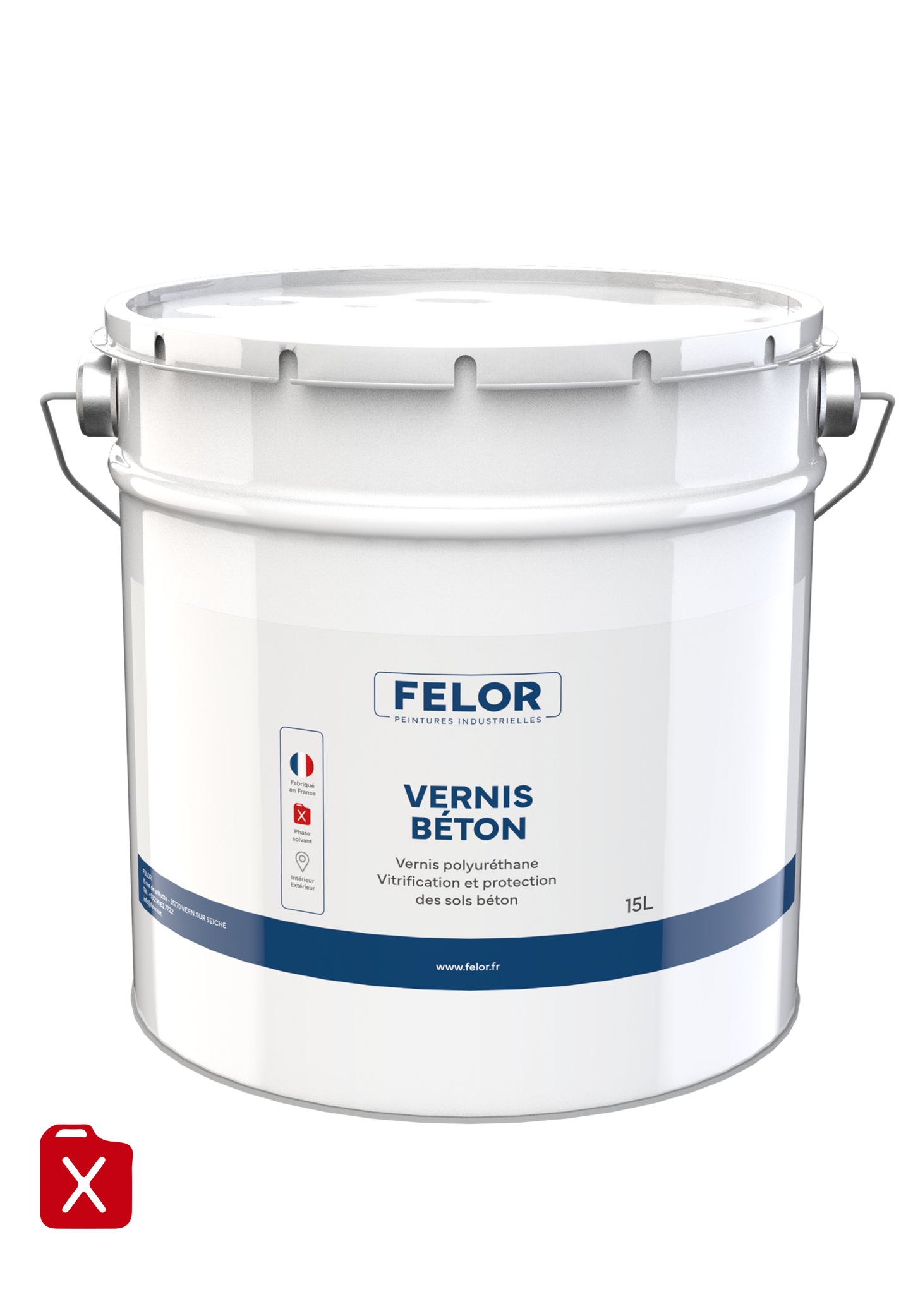 Vitrificateur pour sols béton, intérieur et extérieur - VERNIS BETON