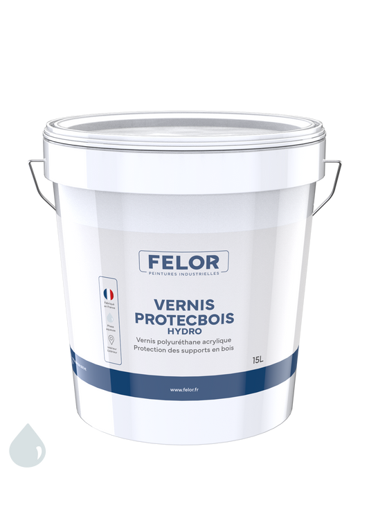 Vernis hydro de protection pour bois intérieur et extérieur - VERNIS PROTECBOIS HYDRO