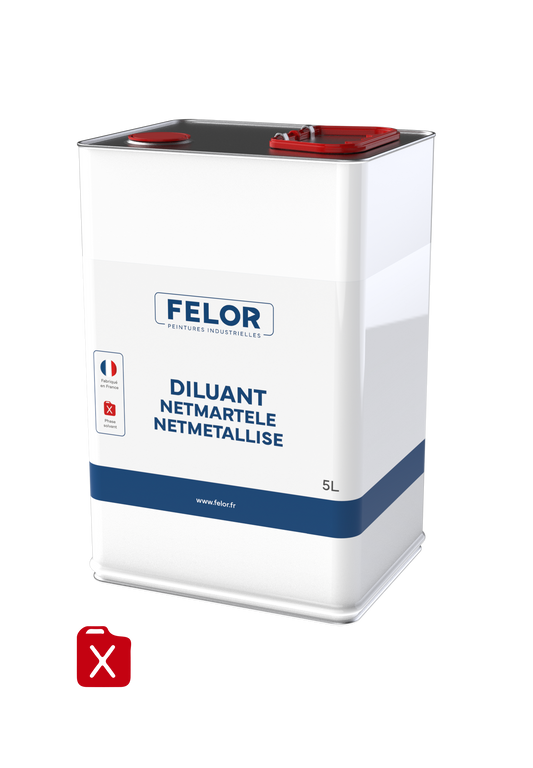 Diluant pour peintures NETMARTELE / METALLISE