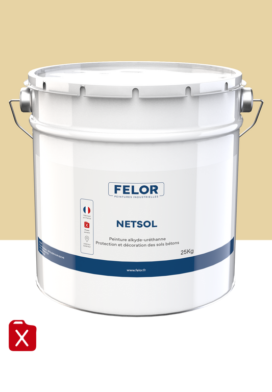 Peinture mono-composant sol Ivoire 1014 - NETSOL