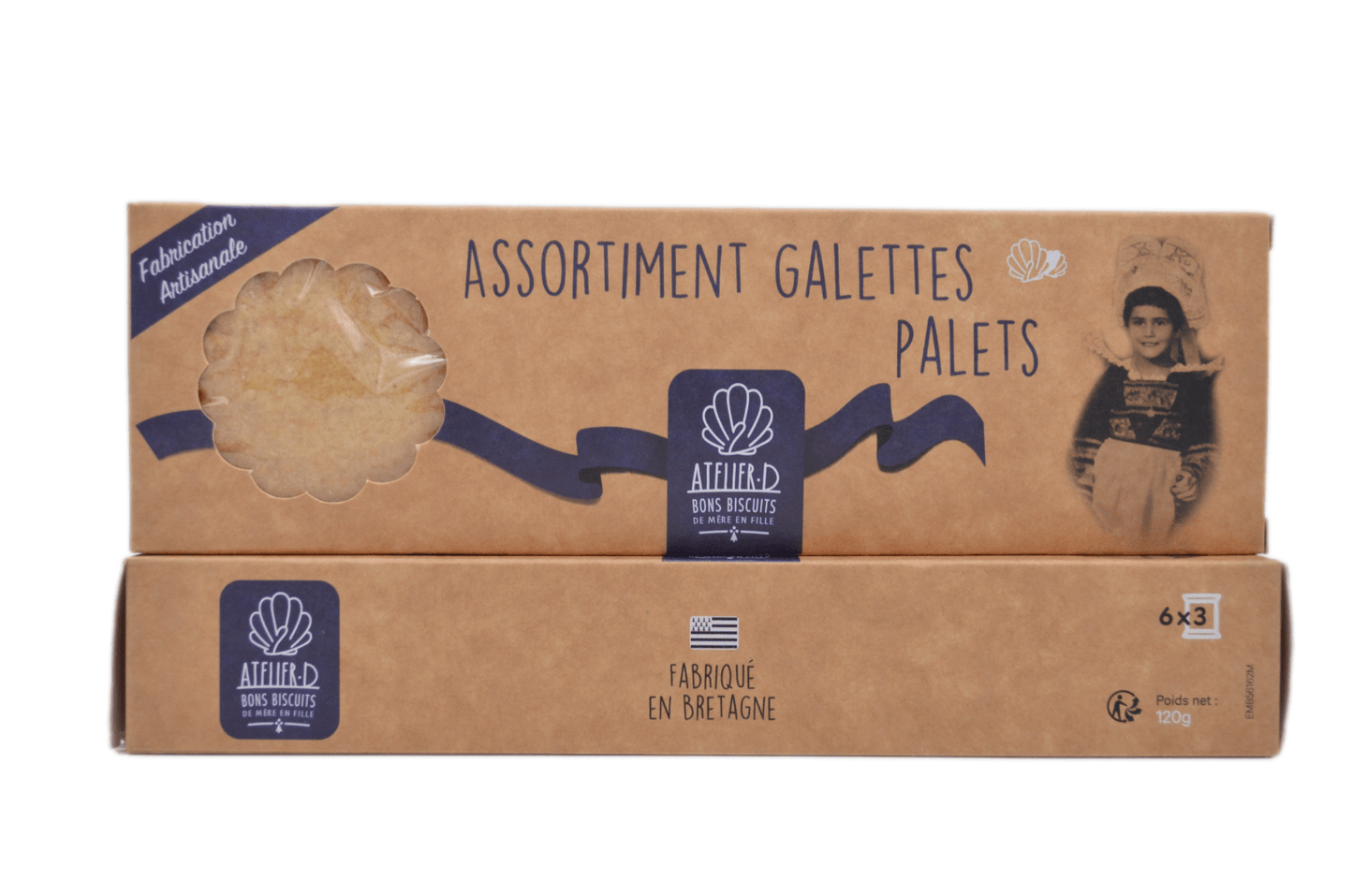 Assortiment galettes et palets nature - OFFERT