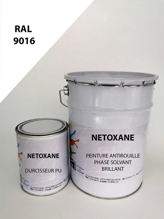 Peinture polyuréthane RAL 9016 - HES NETOXANE