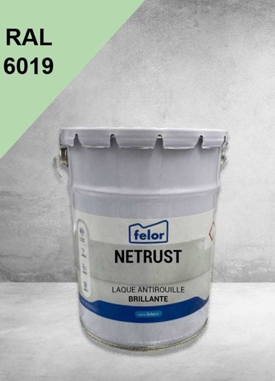 Laque antirouille RAL 6019 - NETRUST