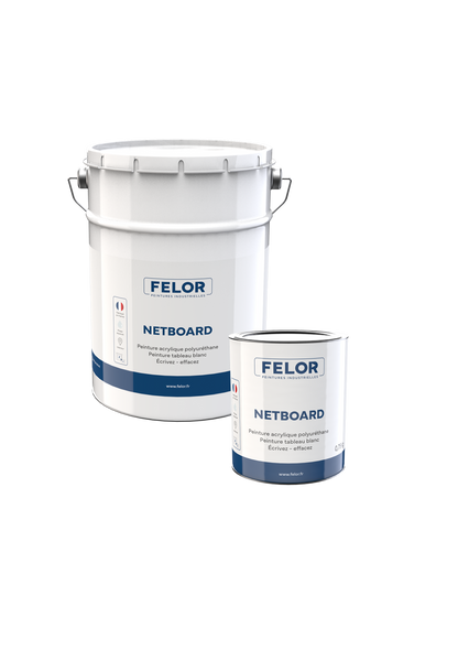 Peinture pour la réalisation et rénovation de tableau effaçable - Incolore - NETBOARD