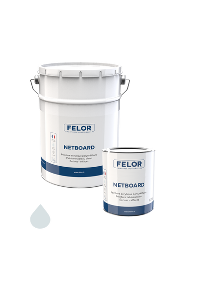 Peinture pour la réalisation et rénovation de tableau effaçable - Incolore - NETBOARD