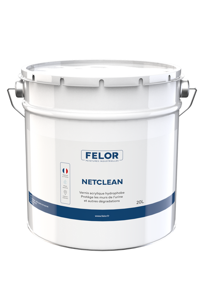 Peinture anti-urine et hydrophobe contre la dégradation des murs - NETCLEAN