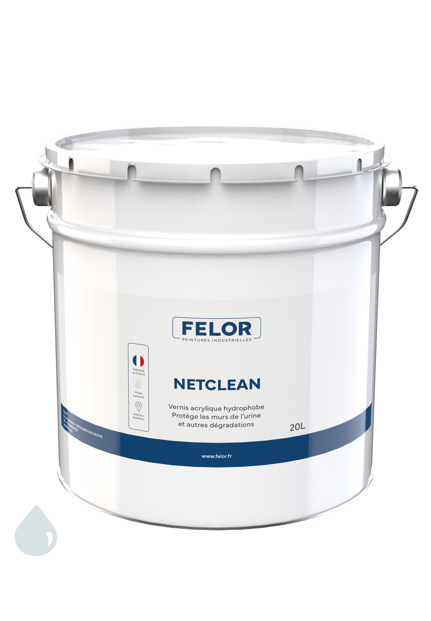 Peinture hydrophobe et antidégradation des murs (anti-urine) - NETCLEAN