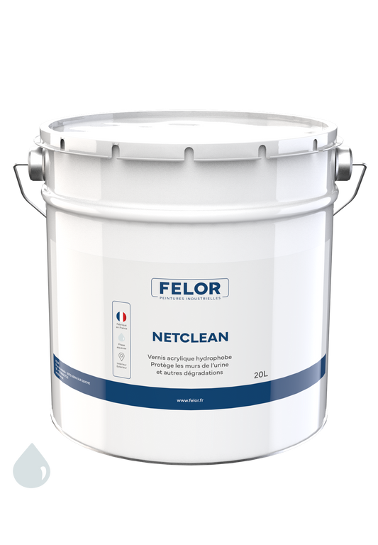Peinture hydrophobe et antidégradation des murs (anti-urine) - NETCLEAN
