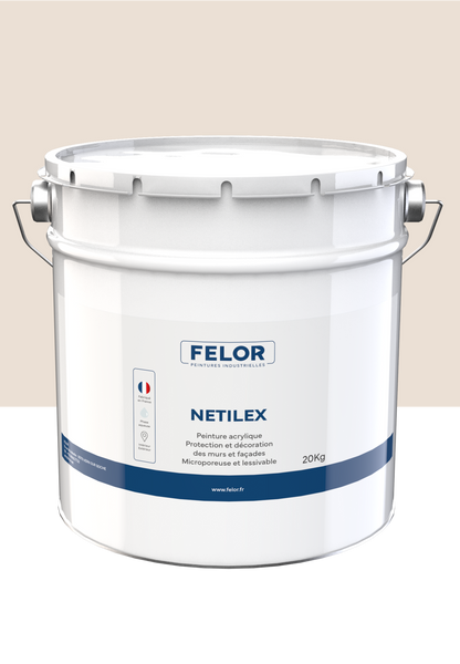 Peinture façade D2 microporeuse - NETILEX