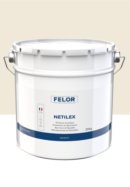 Peinture façade D2 microporeuse - NETILEX