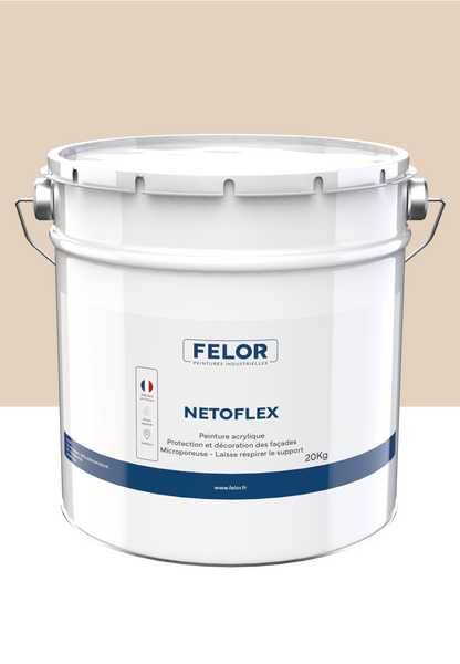 Peinture façade D3 haute résistance - NETOFLEX