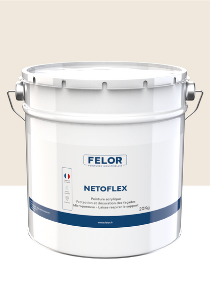 Peinture façade D3 haute résistance - NETOFLEX