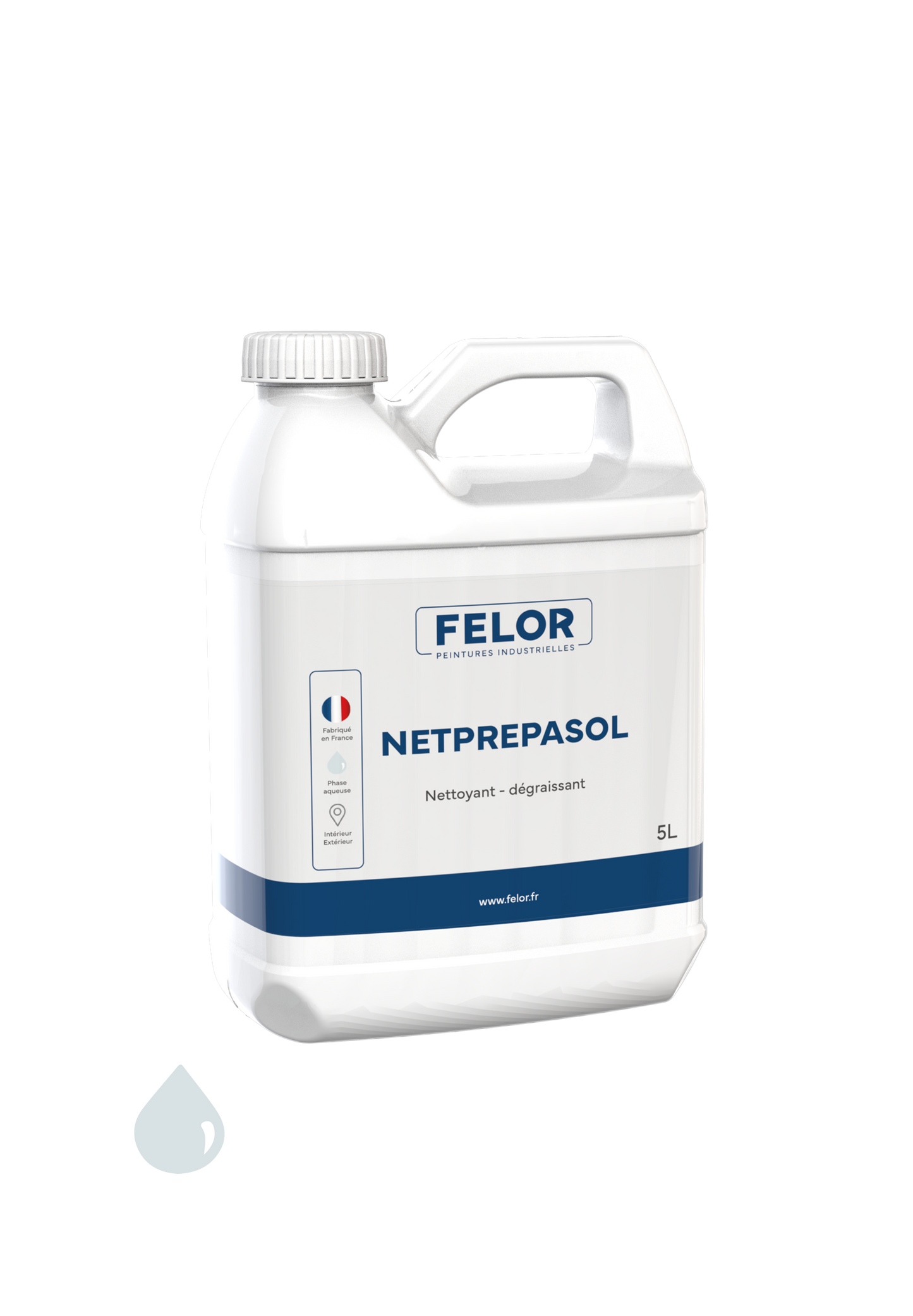 Nettoyant, dégraissant des sols avant peinture - NETPREPASOL