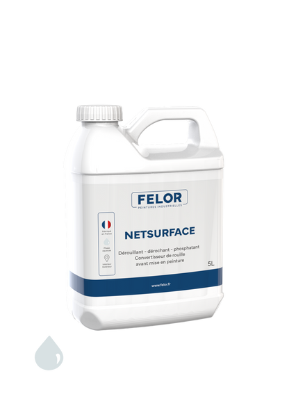 Dérouillant, dérochant avant application d'une peinture métal - NETSURFACE