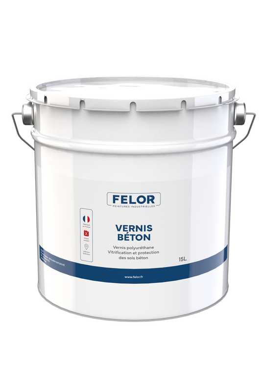 Vitrificateur pour sols béton, intérieur et extérieur - VERNIS BETON