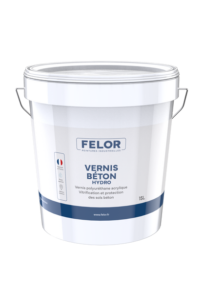 Vitrificateur hydro pour sols béton, intérieur et extérieur - VERNIS BETON HYDRO