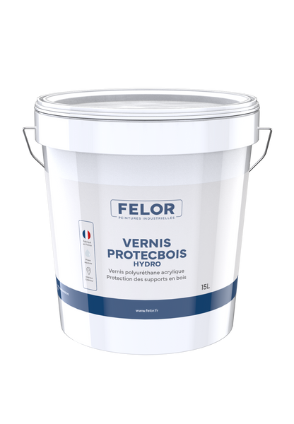 Vernis hydro de protection pour bois intérieur et extérieur - VERNIS PROTECBOIS HYDRO
