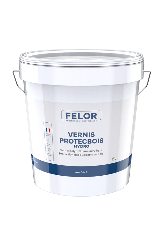 Vernis hydro de protection pour bois intérieur et extérieur - VERNIS PROTECBOIS HYDRO