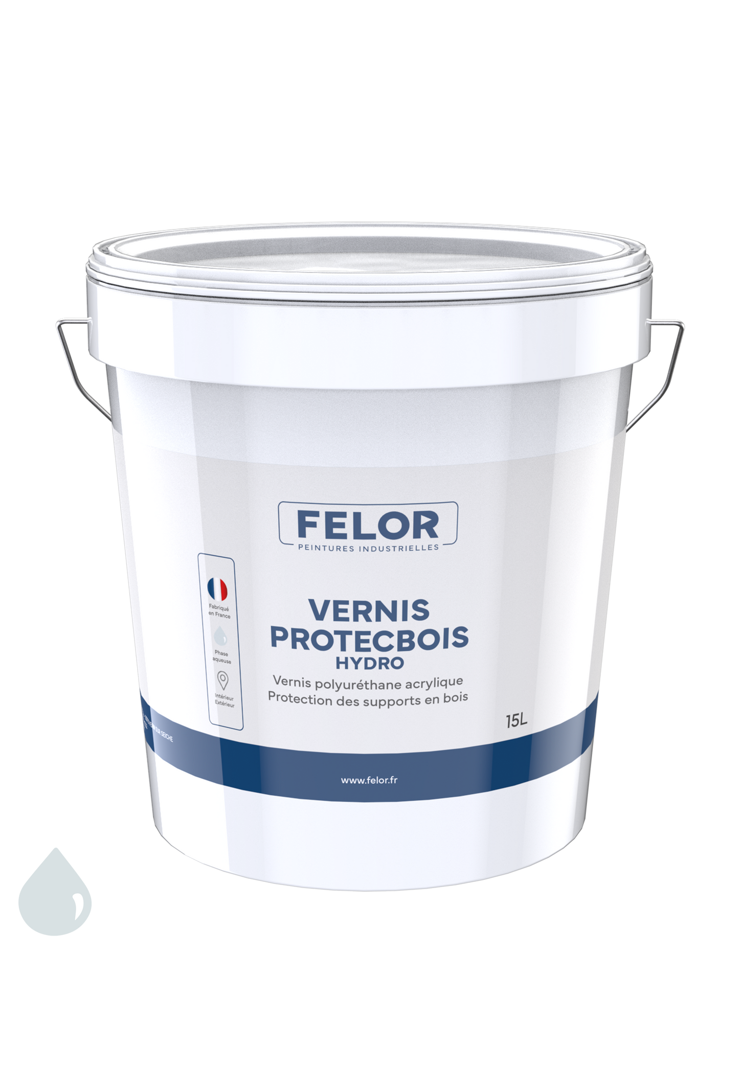 Vernis hydro de protection pour bois intérieur et extérieur - VERNIS PROTECBOIS HYDRO