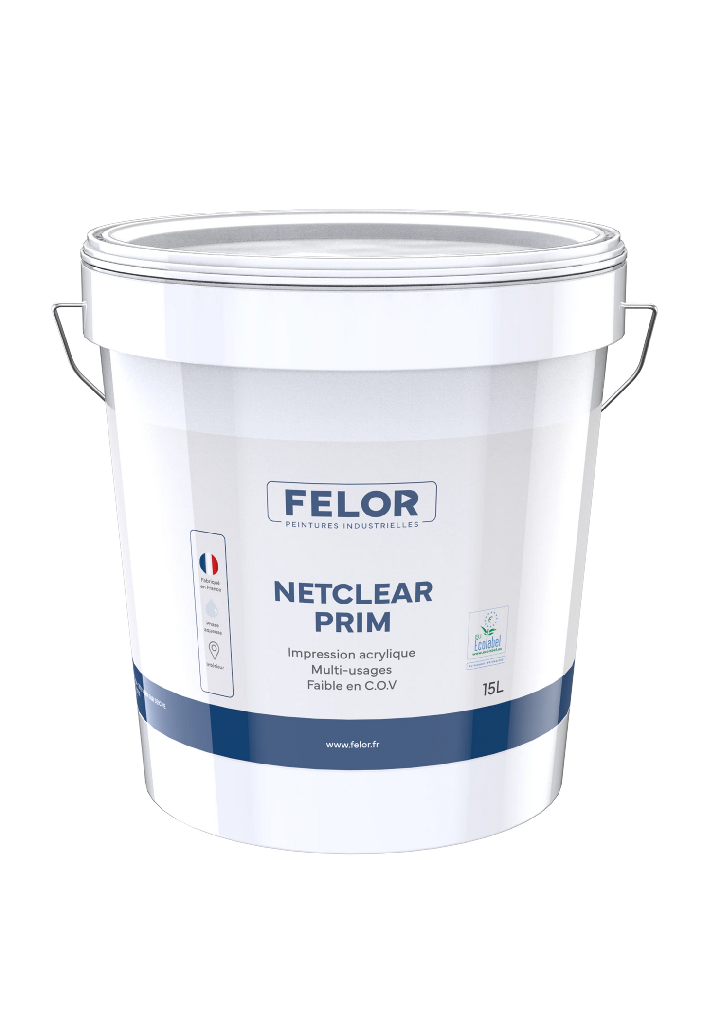 Sous-couche ECOLABEL avant finition mur et plafond intérieur - NETCLEAR PRIM
