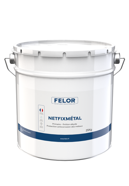 Peinture 2 en 1 primaire et finition de protection des métaux - NETFIXMETAL