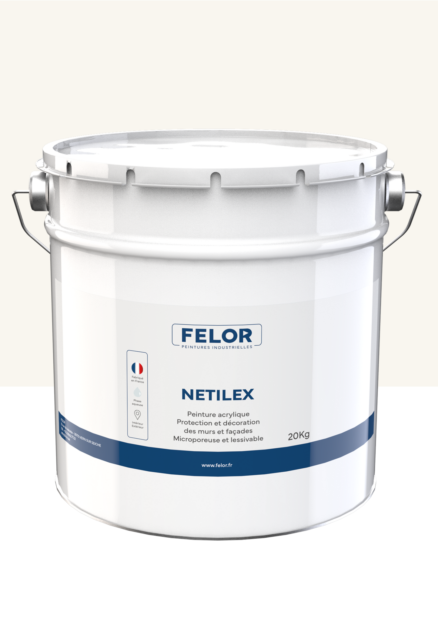 Peinture microporeuse pour mur et façade Autres teintes - NETILEX