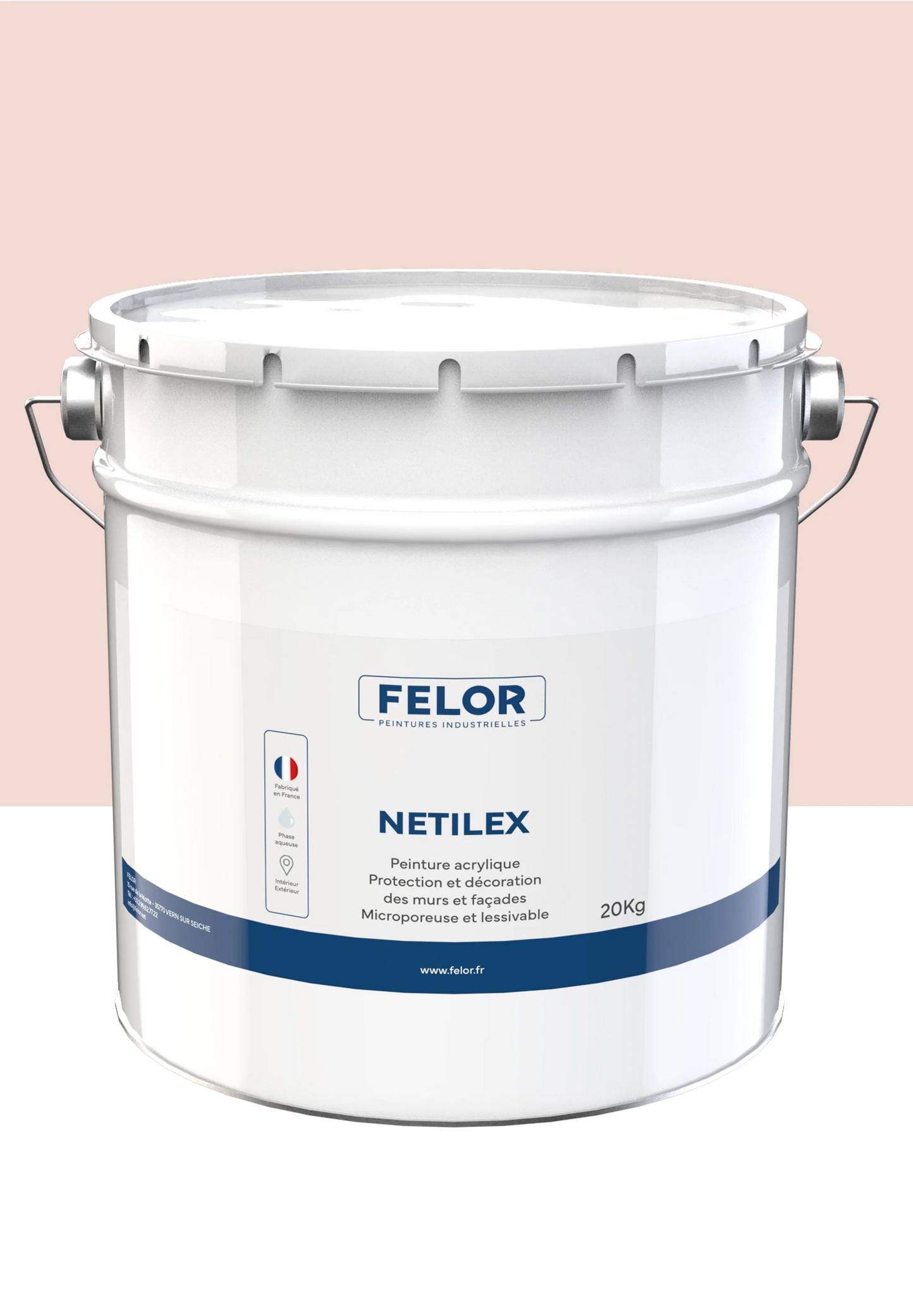 Peinture façade D2 microporeuse - NETILEX