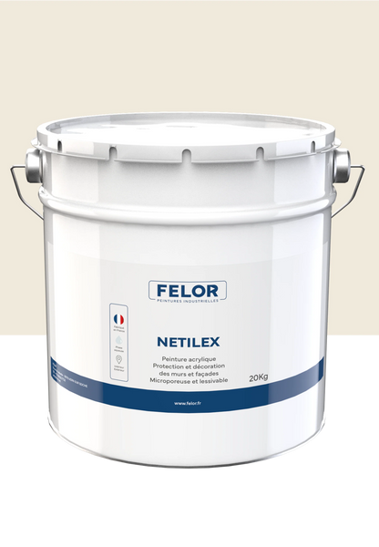 Peinture façade D2 microporeuse - NETILEX