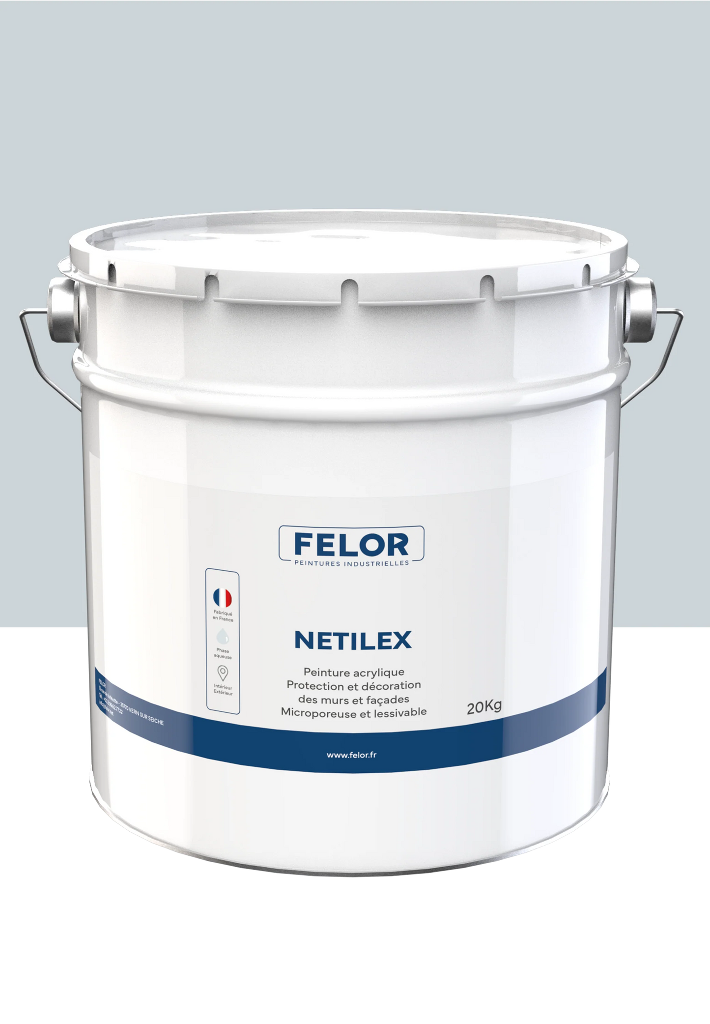Peinture façade D2 microporeuse - NETILEX