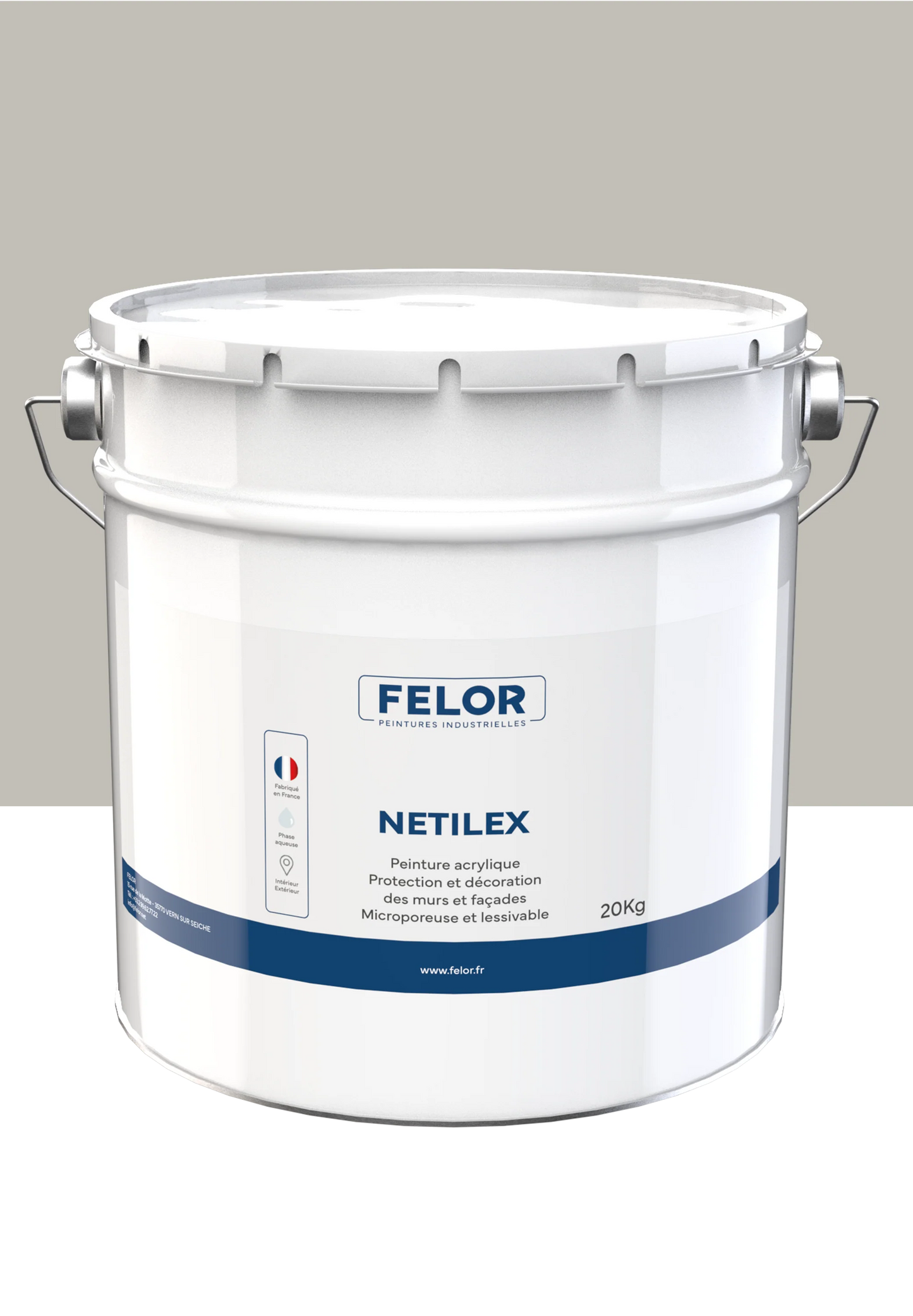 Peinture façade D2 microporeuse - NETILEX