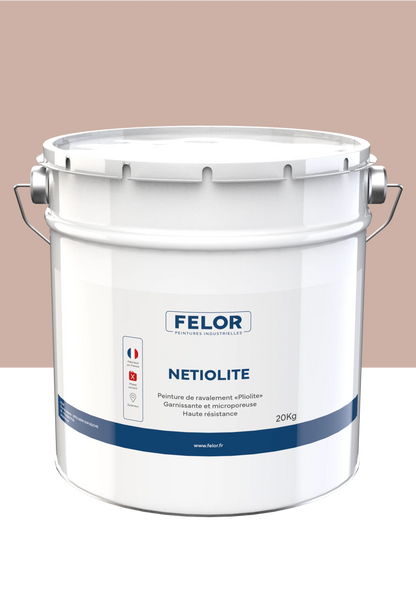 Peinture façade D2 à base de Pliolite - NETIOLITE