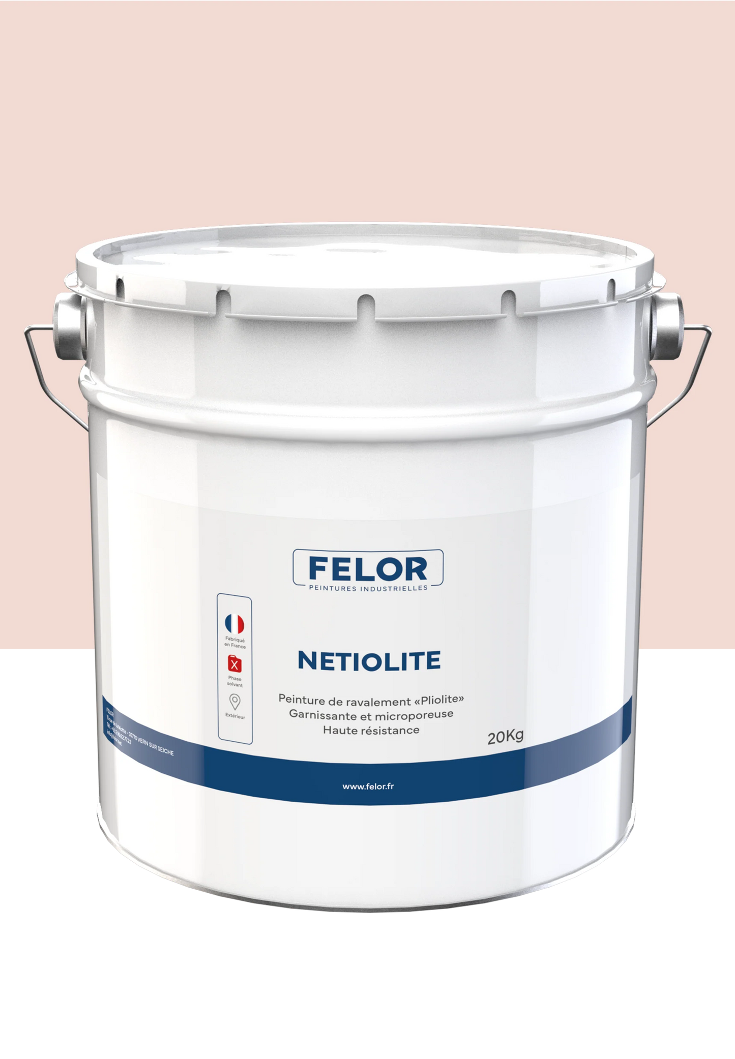 Peinture façade D2 à base de Pliolite - NETIOLITE