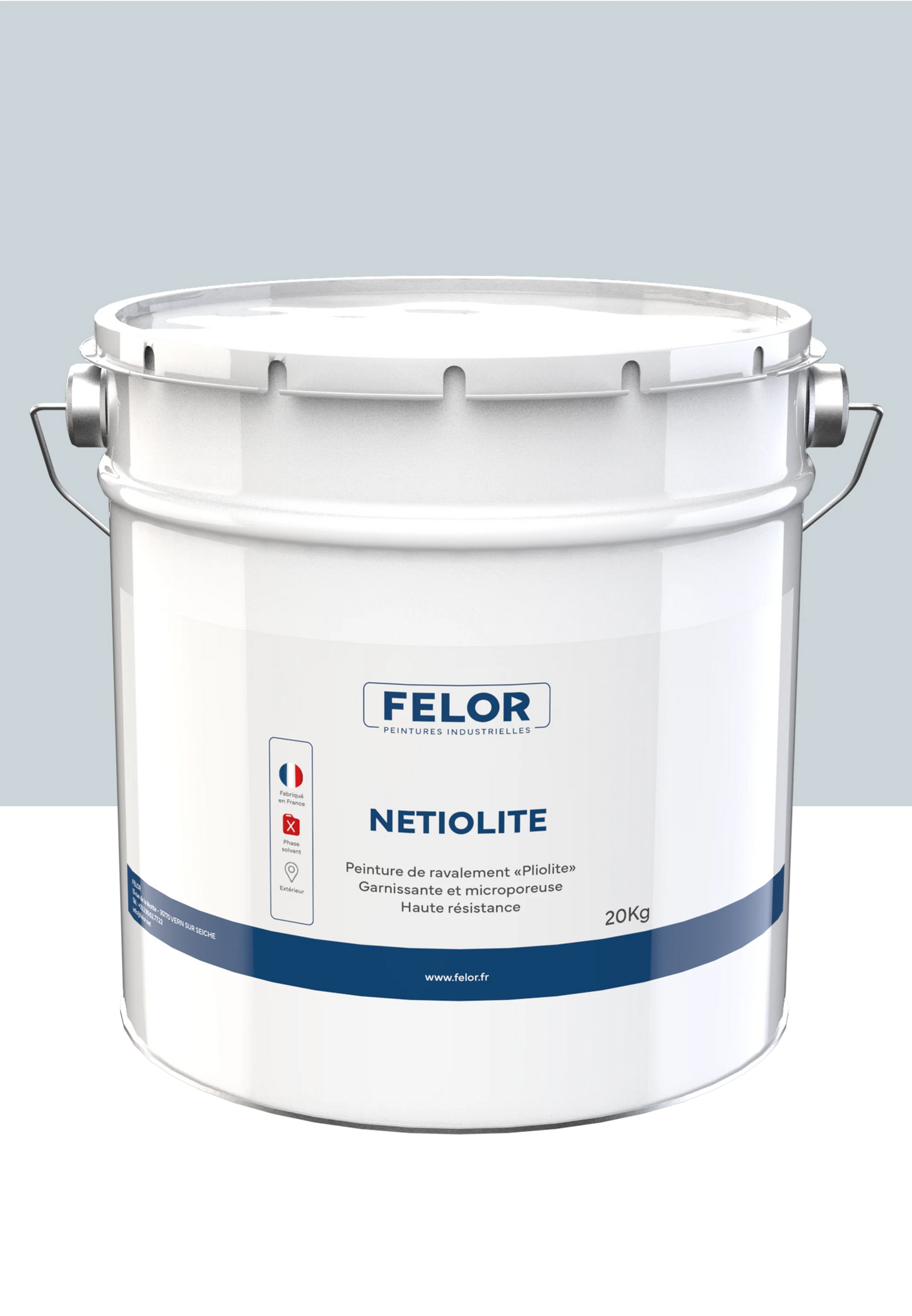 Peinture façade D2 à base de Pliolite - NETIOLITE