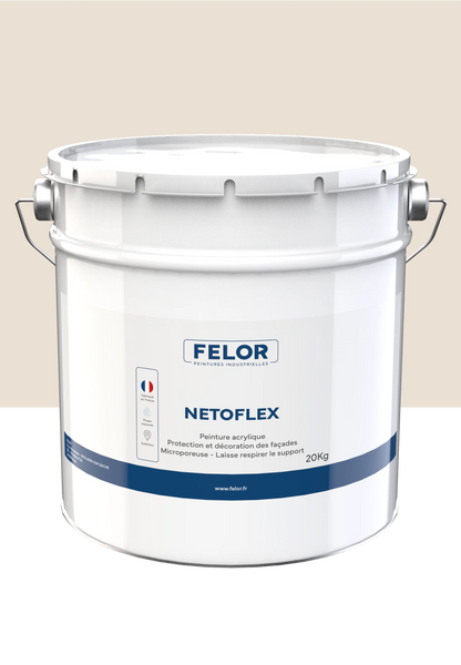 Peinture façade D3 haute résistance - NETOFLEX