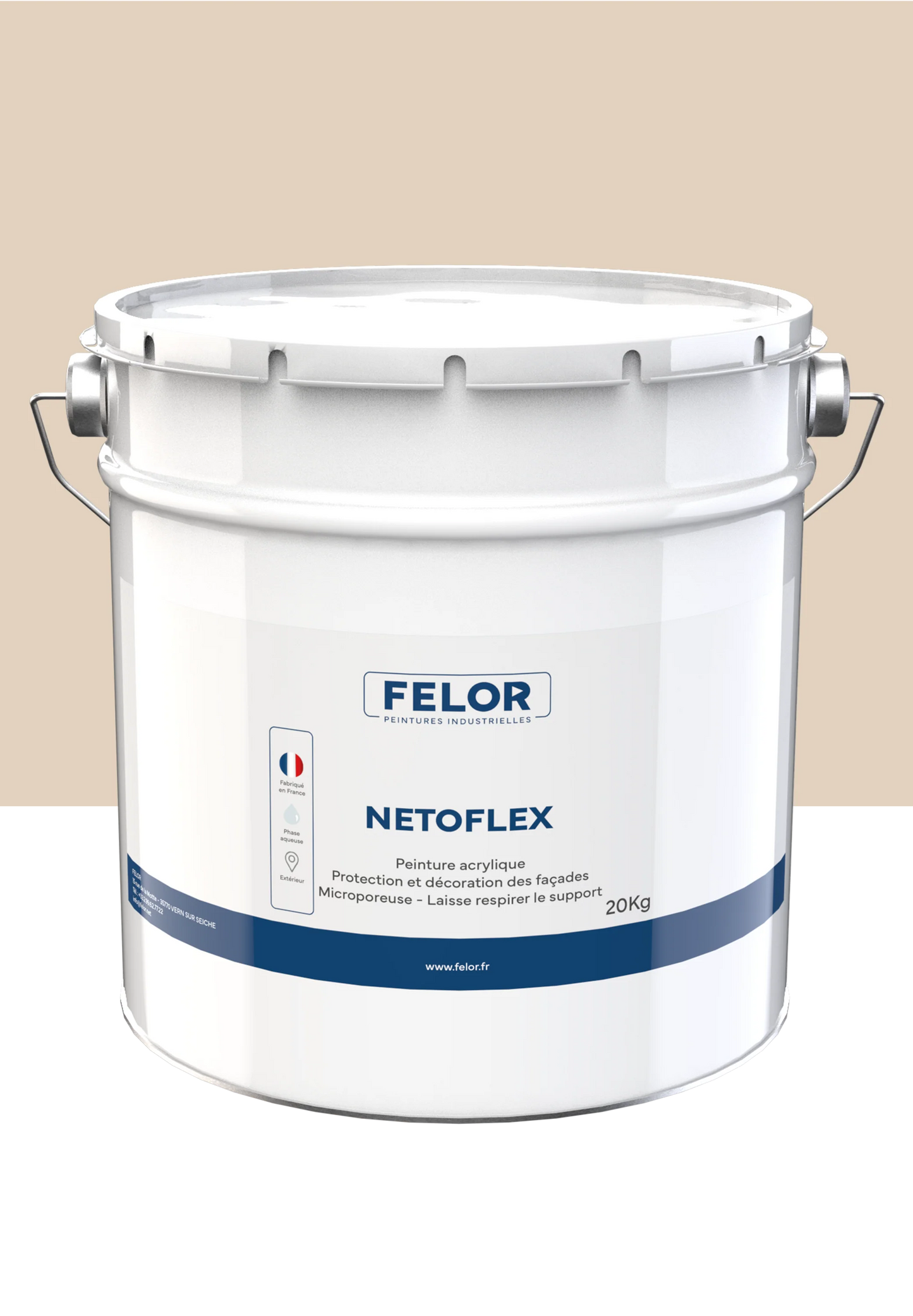 Peinture façade D3 haute résistance - NETOFLEX