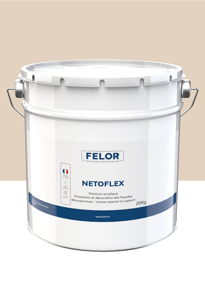 Peinture façade D3 haute résistance - NETOFLEX