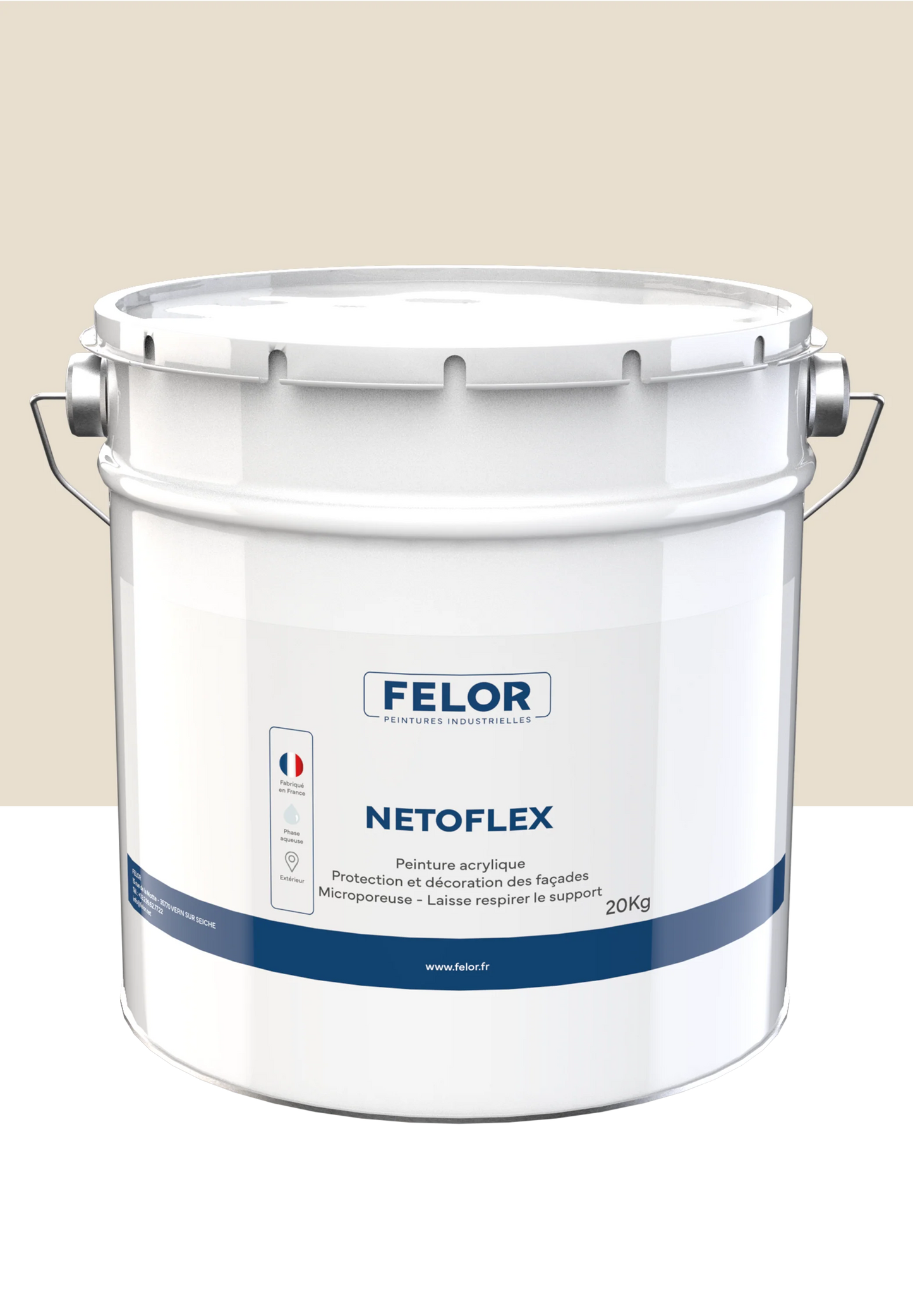 Peinture façade D3 haute résistance - NETOFLEX