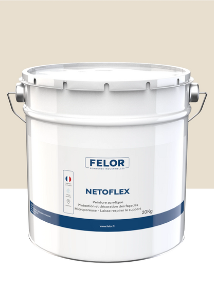 Peinture façade D3 haute résistance - NETOFLEX