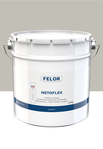 Peinture façade D3 haute résistance - NETOFLEX