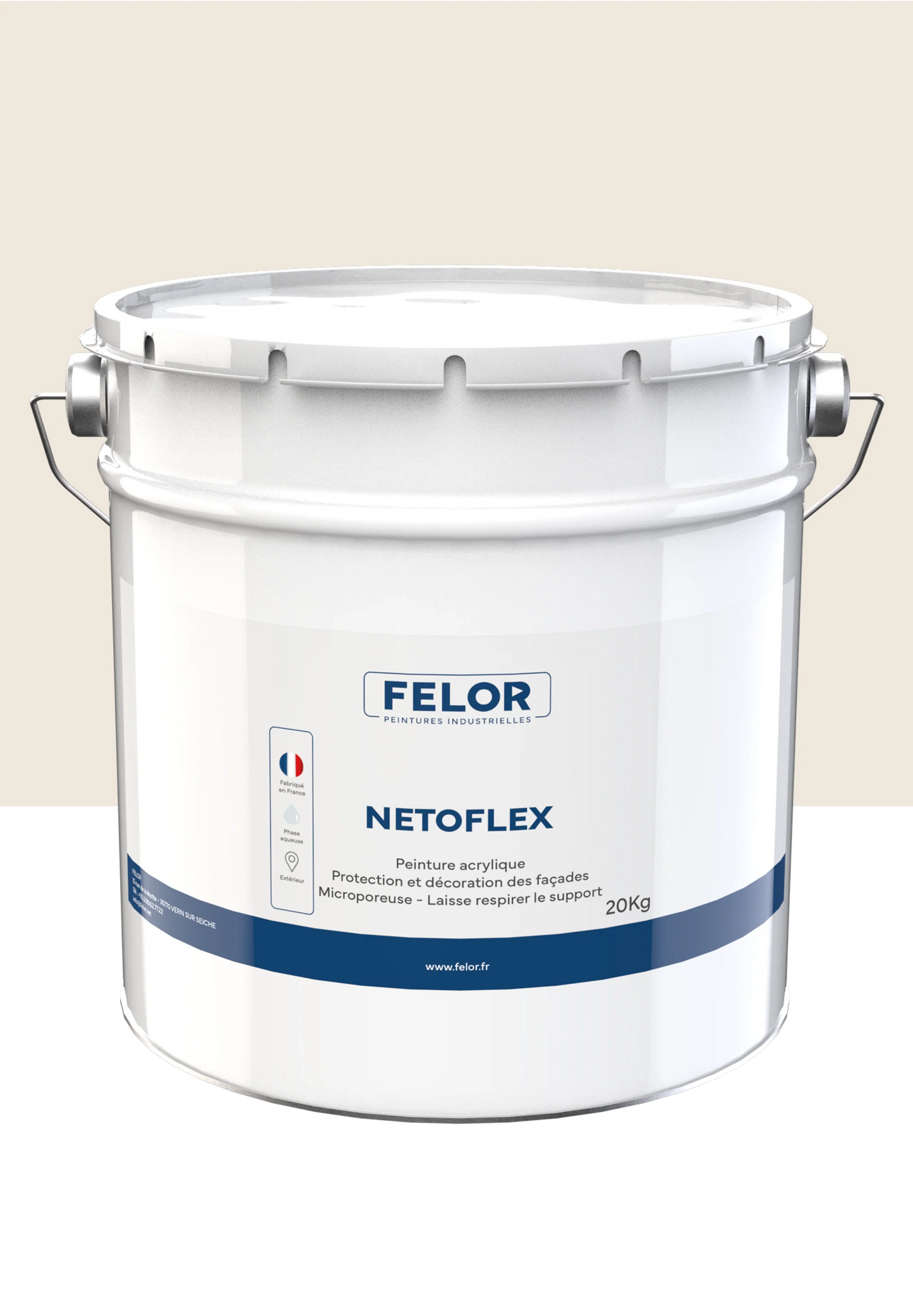 Peinture façade D3 haute résistance - NETOFLEX