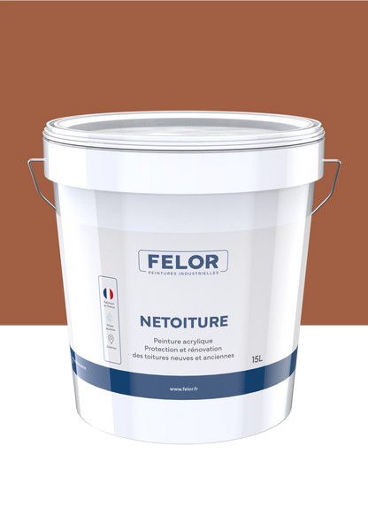 Peinture de protection et de rénovation des toitures - NETOITURE