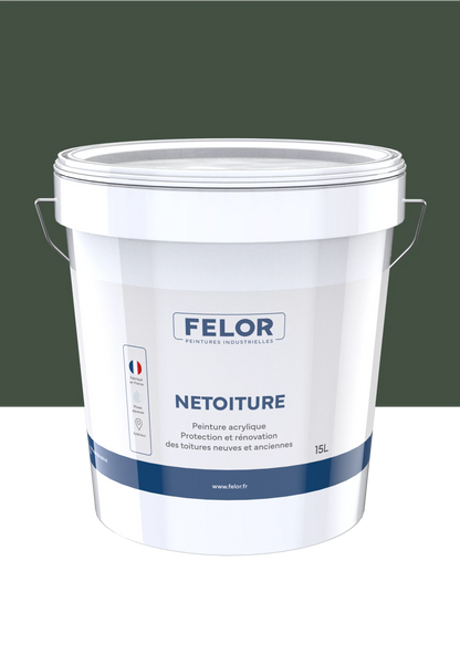 Peinture de protection et de rénovation des toitures - NETOITURE
