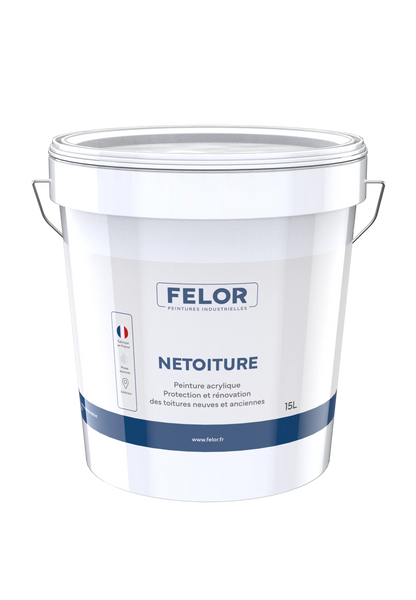 Peinture de protection et de rénovation des toitures - NETOITURE