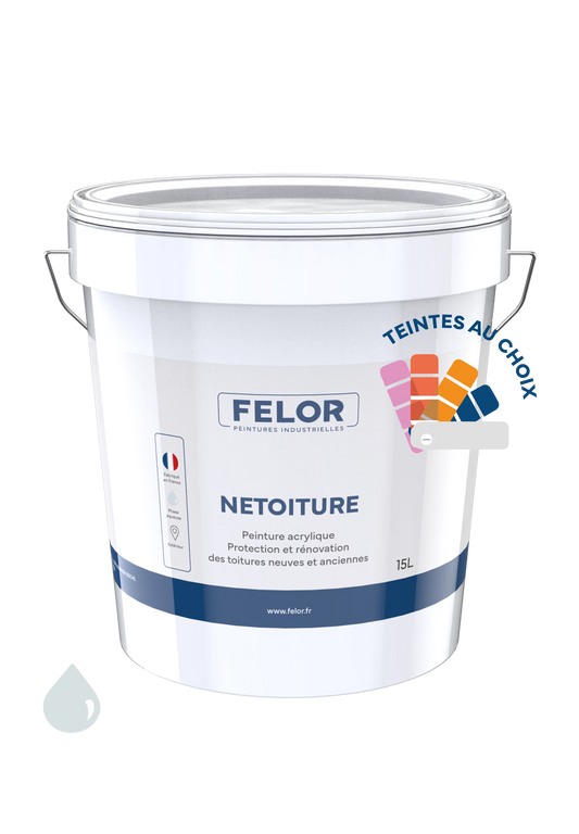 Peinture de protection et de rénovation des toitures - NETOITURE
